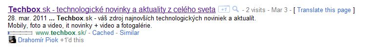 Google +1